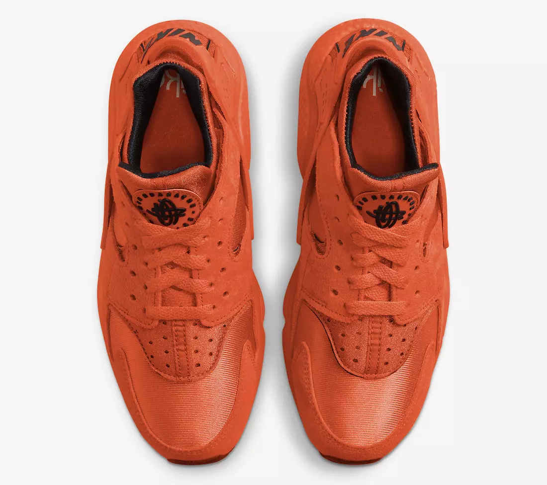 Nike Air Huarache Orange Black DQ8589-800 Дата випуску