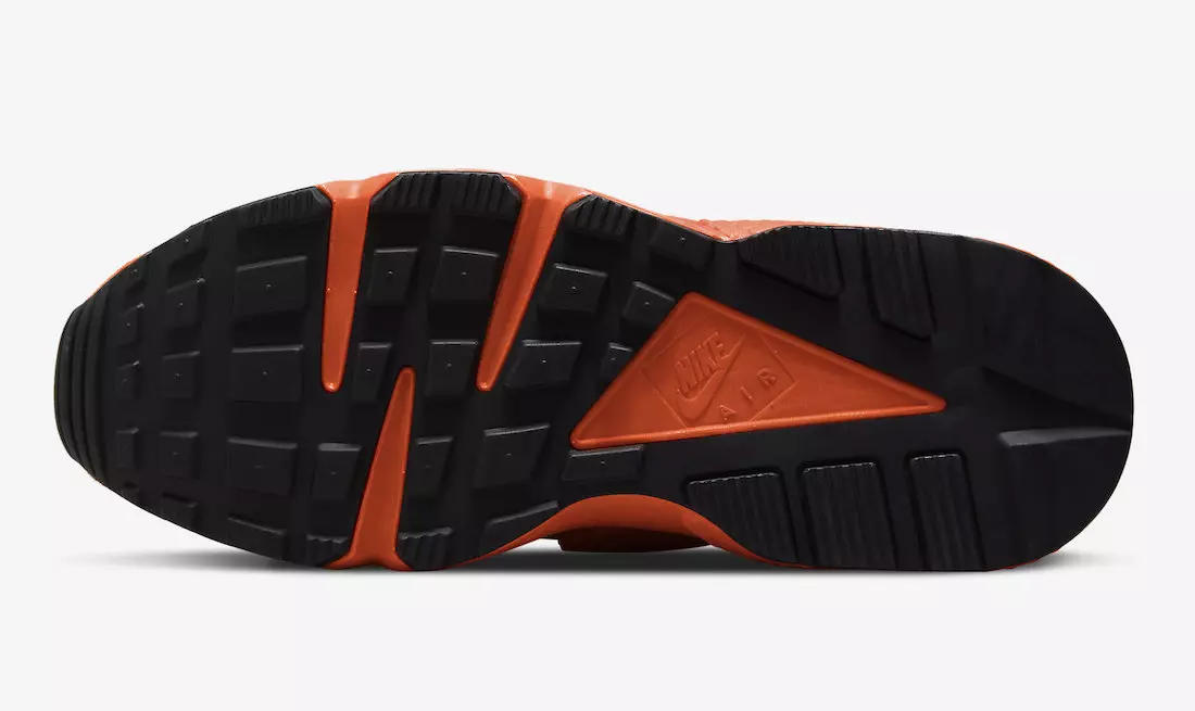 Nike Air Huarache Orange Black DQ8589-800 išleidimo data