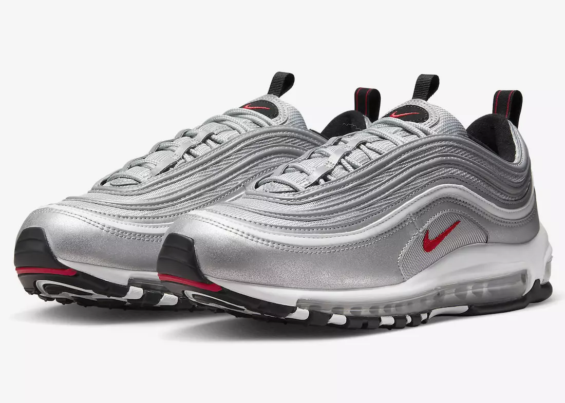 Oficiālie fotoattēli no 2022. gada Nike Air Max 97 “Sudraba lodes”