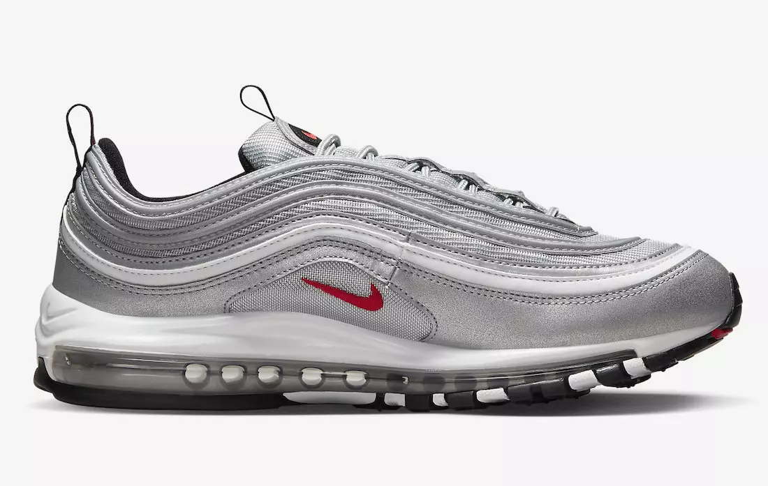 تاریخ عرضه Nike Air Max 97 Silver Bullet 2022 DM0028-002