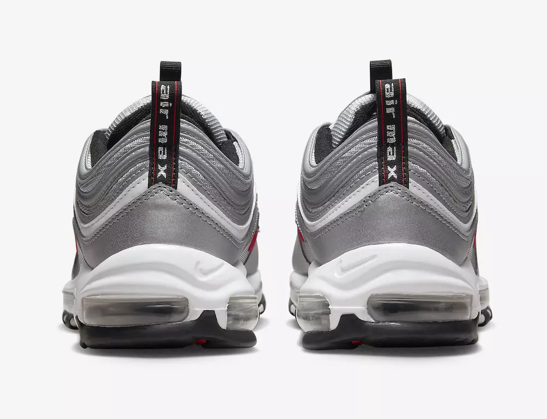 Tarehe ya Kutolewa ya Nike Air Max 97 Silver Bullet 2022 DM0028-002