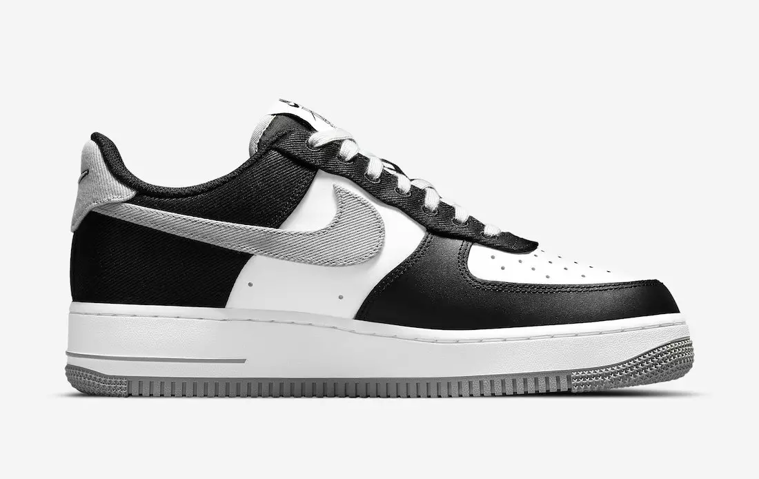 Nike Air Force 1 Low EMB Black Flat Silver CT2301-001 Data premiery