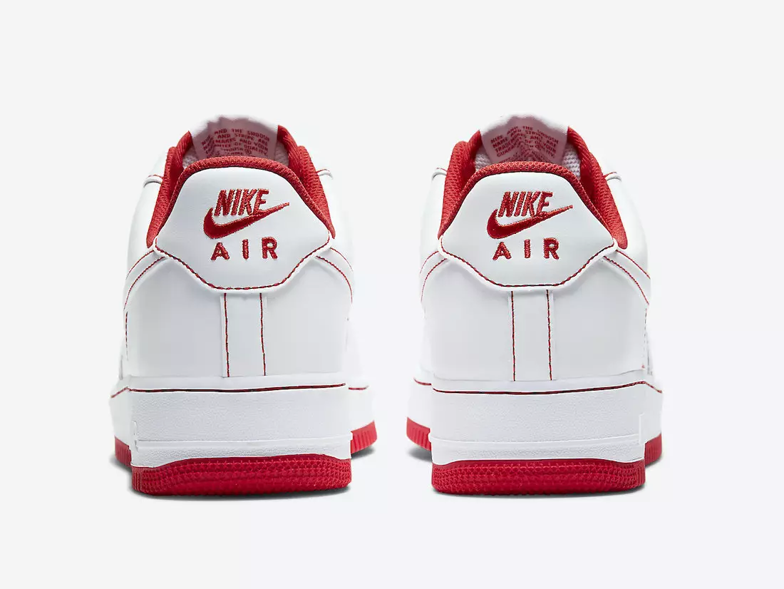 Nike Air Force 1 Low White University Red CV1724-100 Data lansării