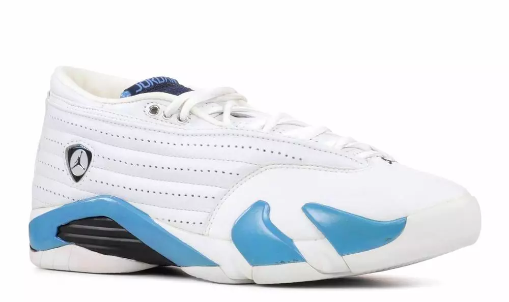 تاریخ انتشار Air Jordan 14 OG Low Columbia Blue 136019-101