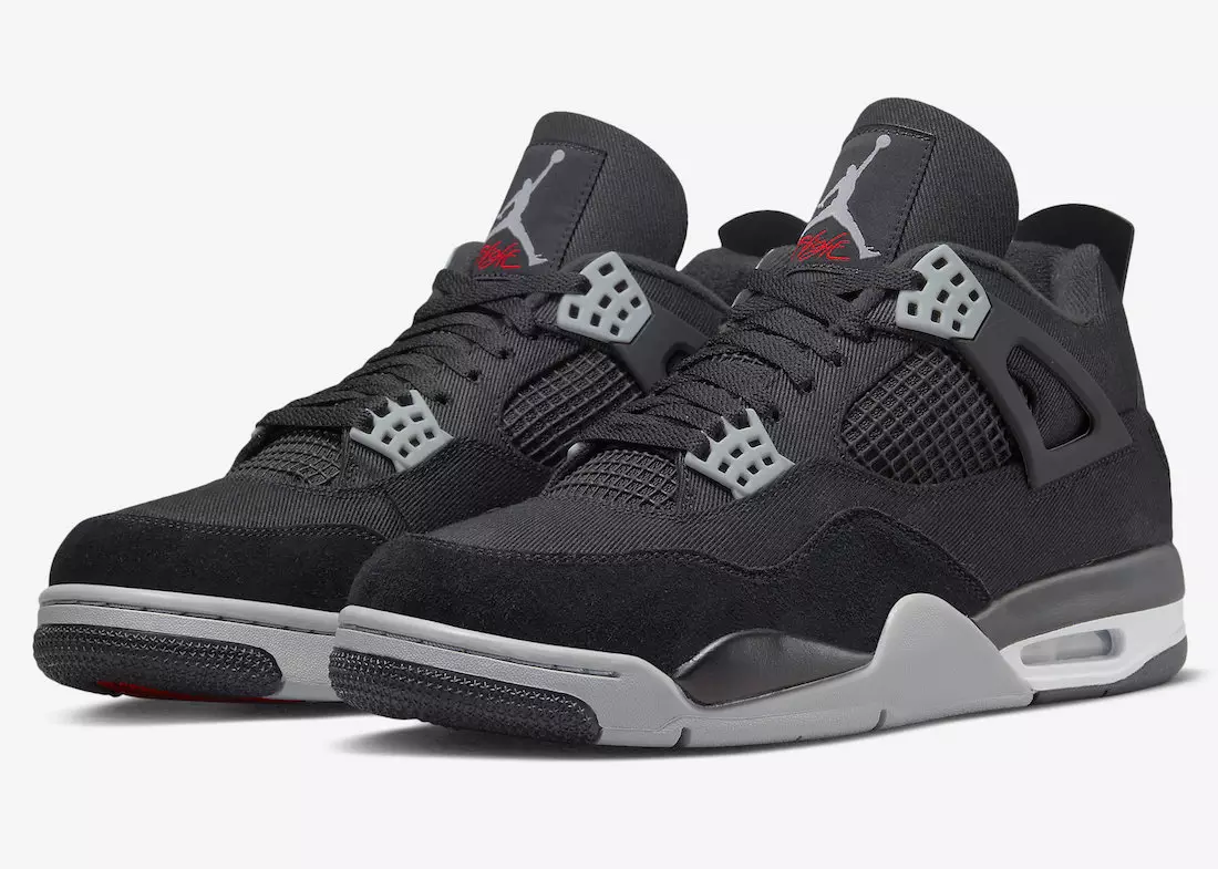 Air Jordan 4 "Black Canvas" 10-р сарын 22-нд худалдаанд гарна