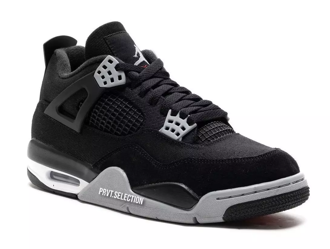 Air Jordan 4 Black Canvas DH7138-006 Releasedatum