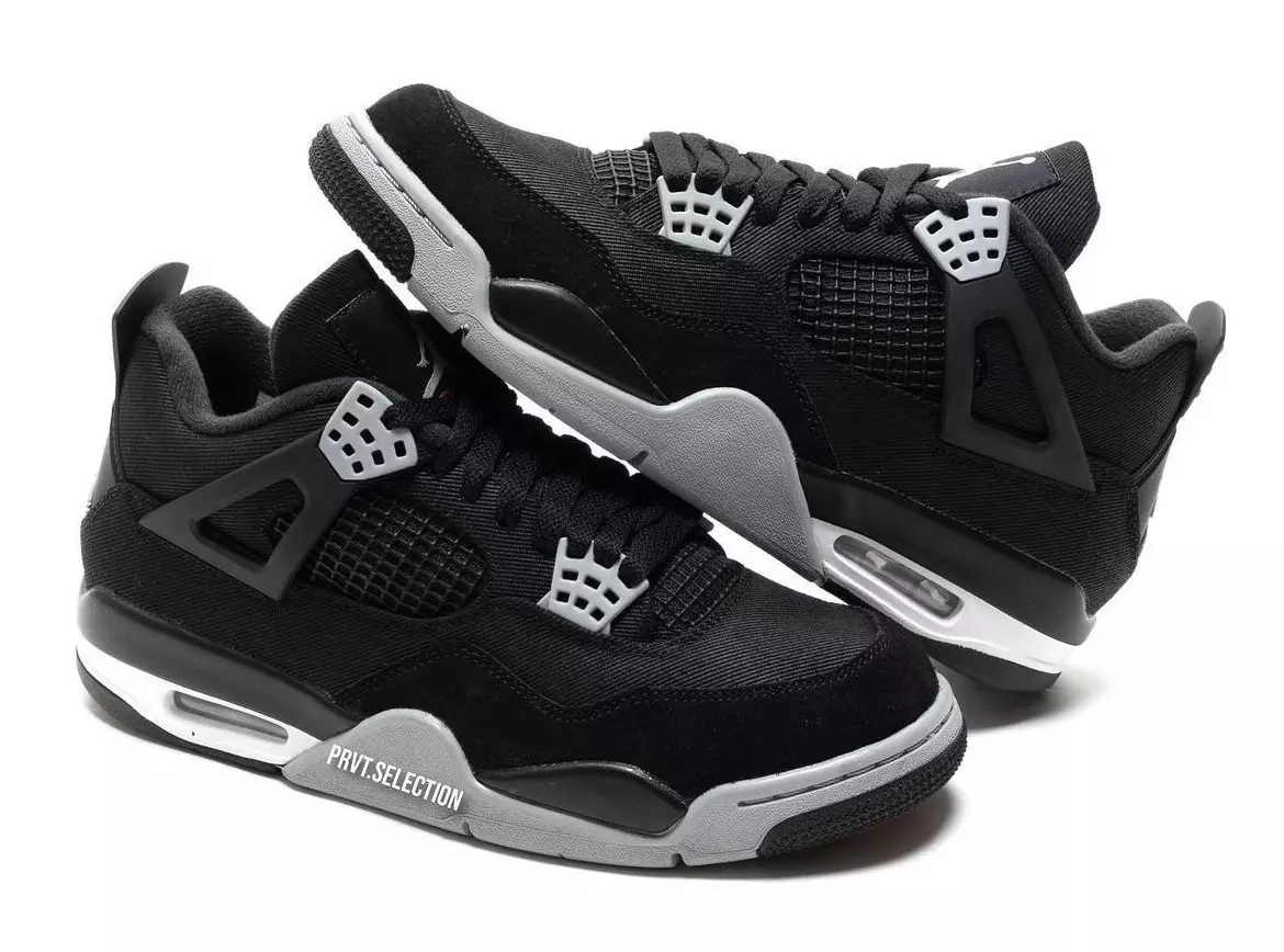 Air Jordan 4 Black Canvas DH7138-006 Išleidimo data