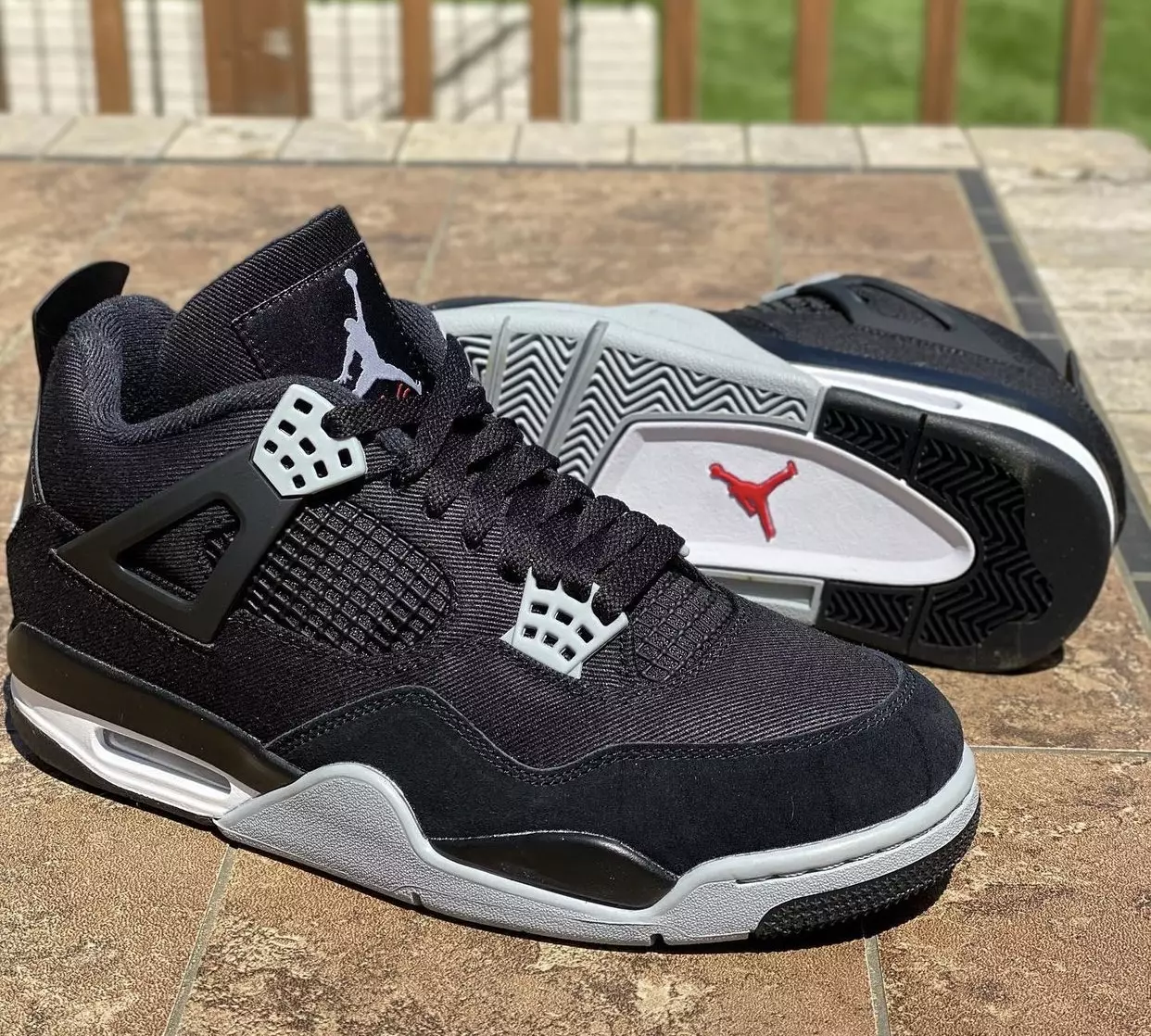 Air Jordan 4 Black Canvas DH7138-006 Priser for utgivelsesdato