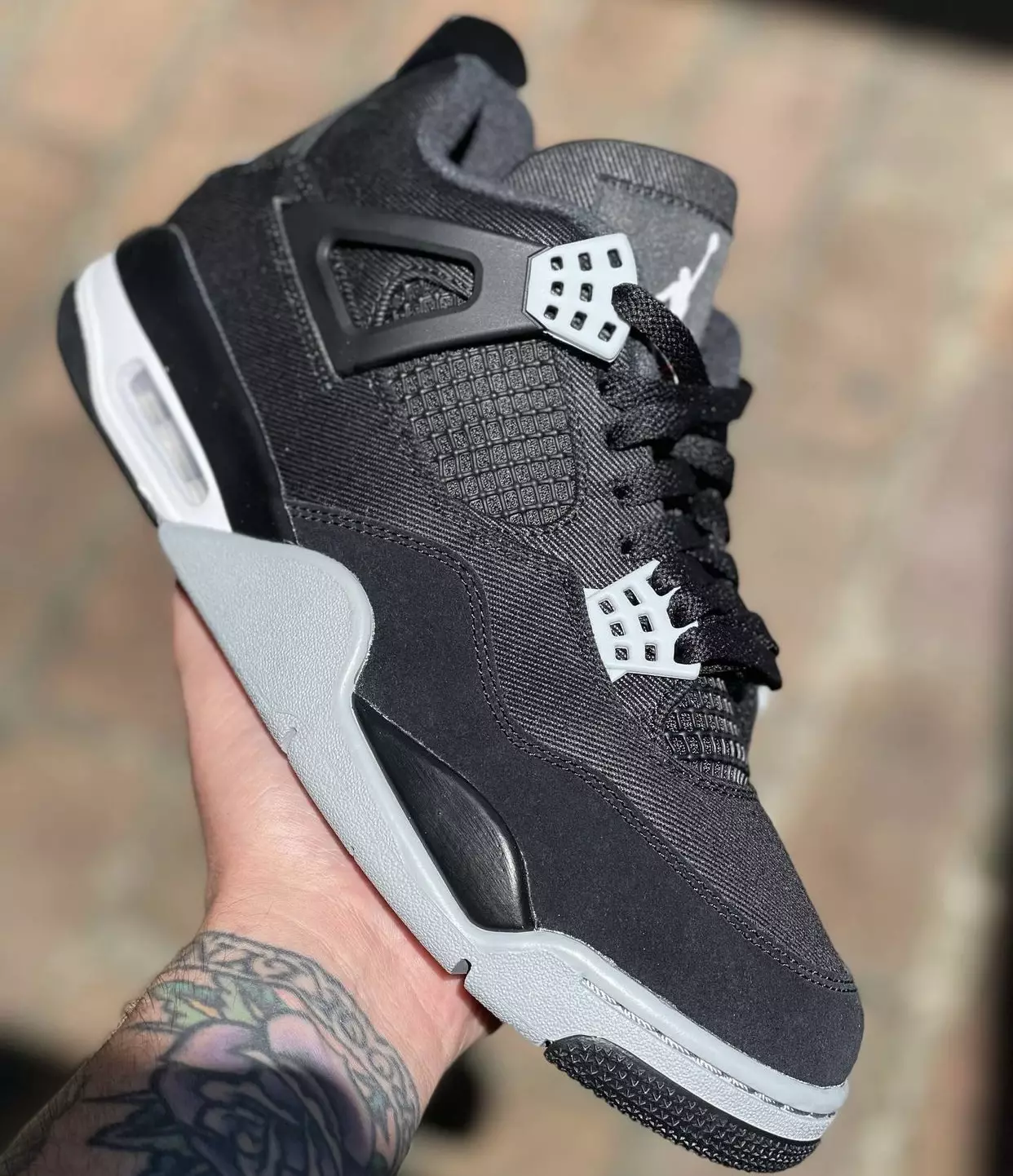 Air Jordan 4 Black Canvas DH7138-006 Útgáfudagur