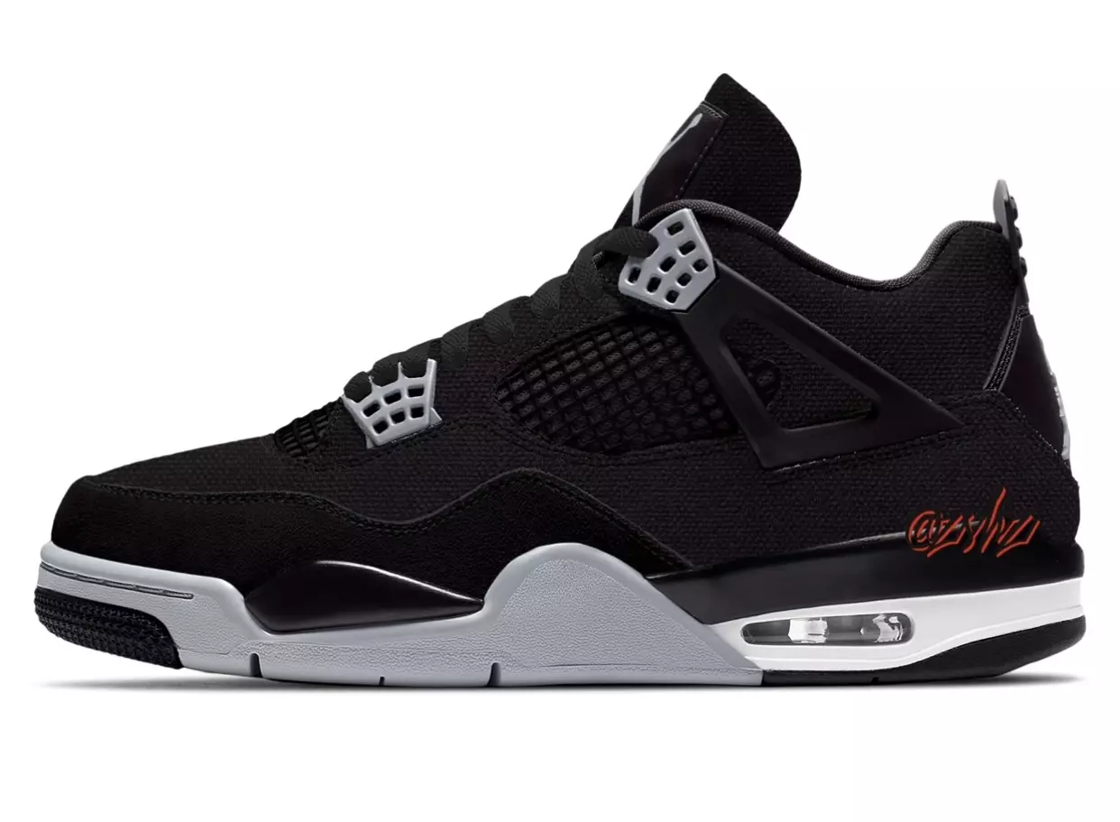 Air Jordan 4 Black Canvas DH7138-006 Datum izdaje