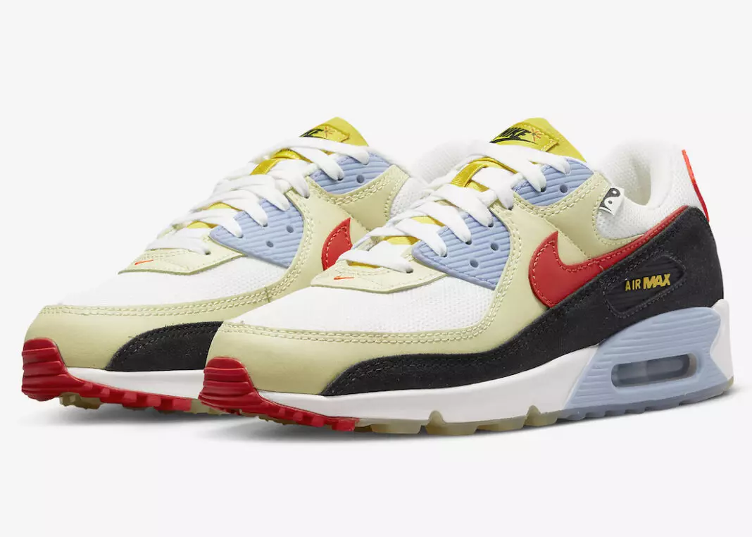 Nike Air Max 90 DV2116-700 ဖြန့်ချိမည့်ရက်ကို တိုးမြှင့်ရန် သတ်မှတ်ထားသည်။