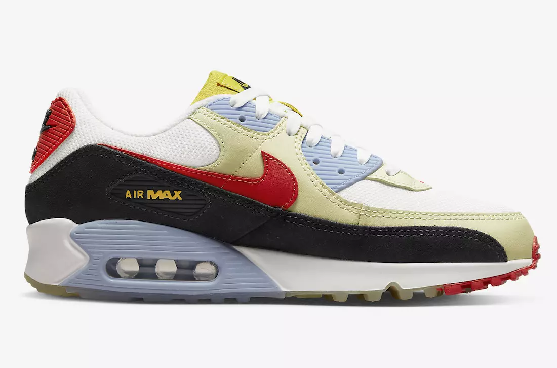 Nike Air Max 90 iestatīts uz Rise DV2116-700 izlaišanas datumu