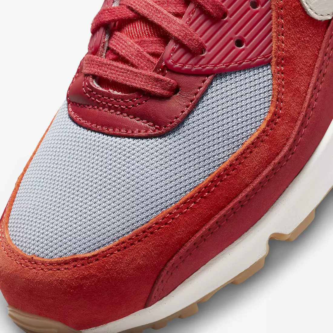 Nike Air Max 90 Gym Red Pale Ivory Habanero Red DH4621-600 Dáta Eisiúna