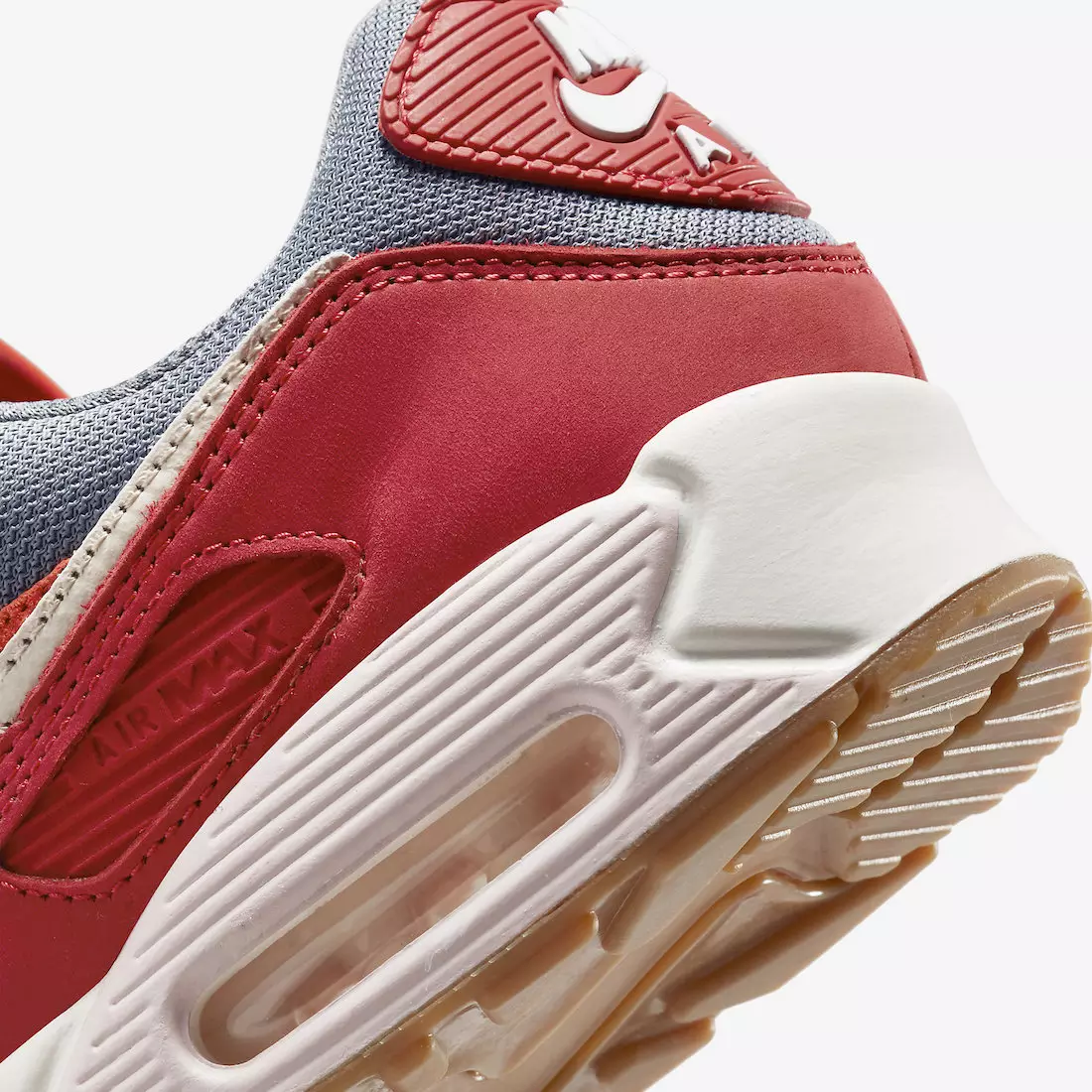 Nike Air Max 90 Gym Red Vaalean Ivory Habanero Red DH4621-600 Julkaisupäivä