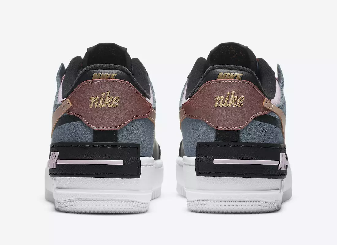 Nike Air Force 1 Shadow Black Light 북극 핑크 CU5315-001 출시일