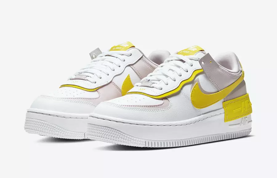 Nike Air Force 1 Shadow White Keltainen CJ1641-102 Julkaisupäivä