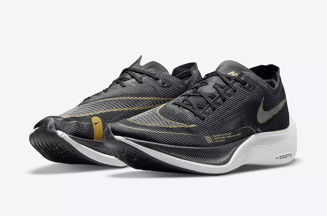 Nike ZoomX VaporFly NEXT 2 Black Gold CU4111-001 Թողարկման ամսաթիվ