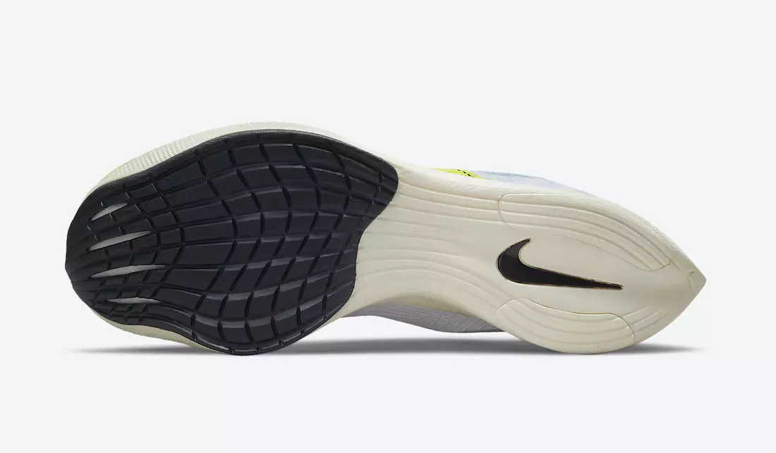 Nike ZoomX VaporFly NEXT 2 أبيض أصفر DM9056-100 تاريخ الإصدار