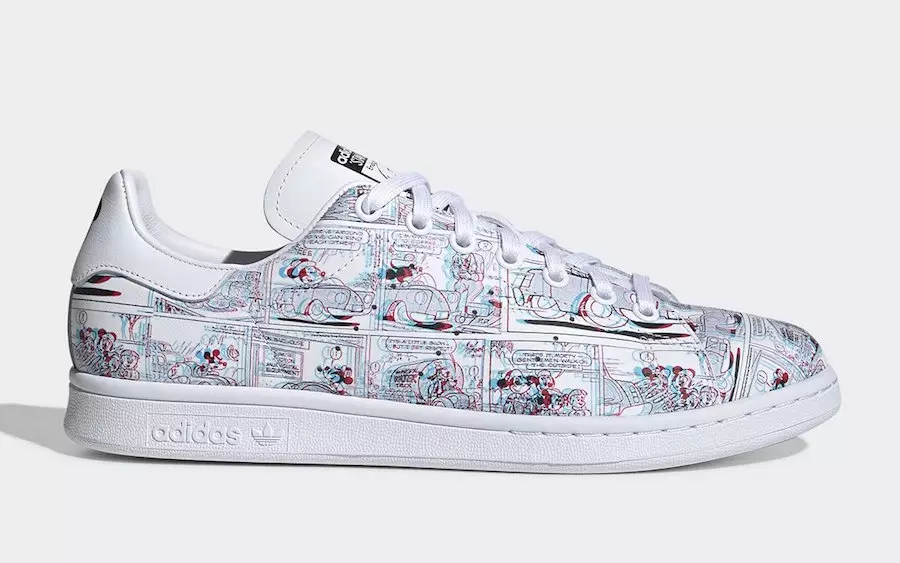 Mickey Mouse adidas Stan Smith FW2911 Data tal-Ħruġ