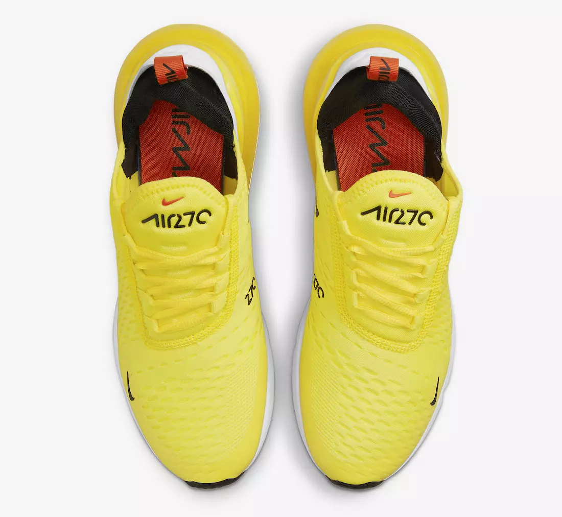 Nike Air Max 270 Yellow DQ4694-700 Útgáfudagur