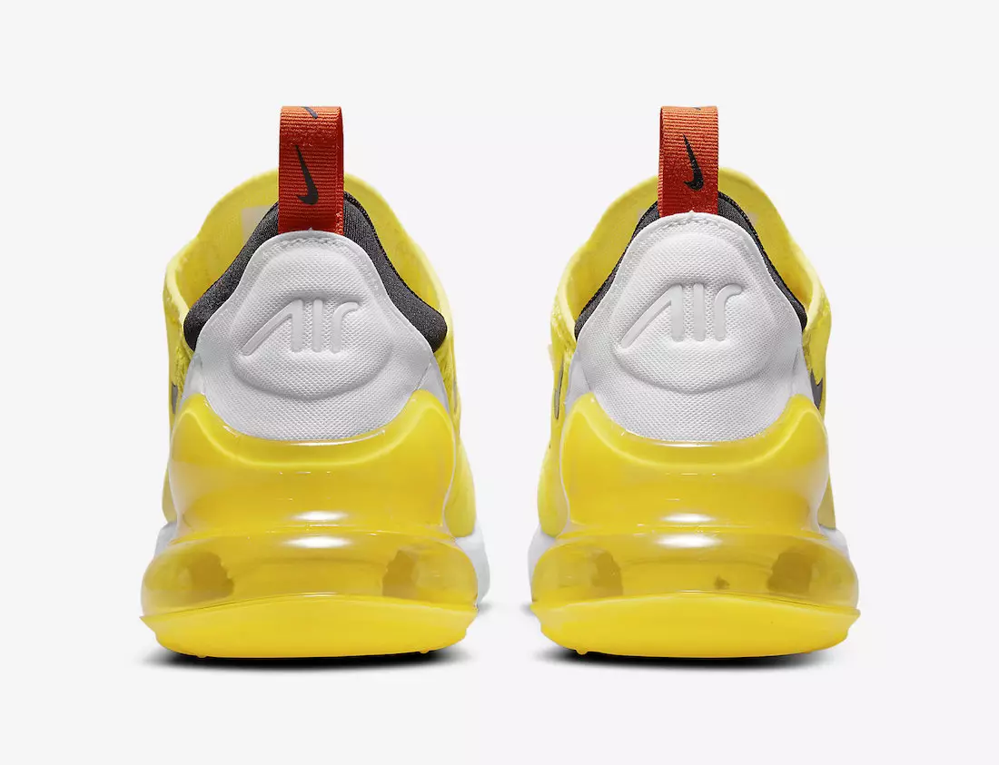 Nike Air Max 270 Amarelo DQ4694-700 Data de lançamento