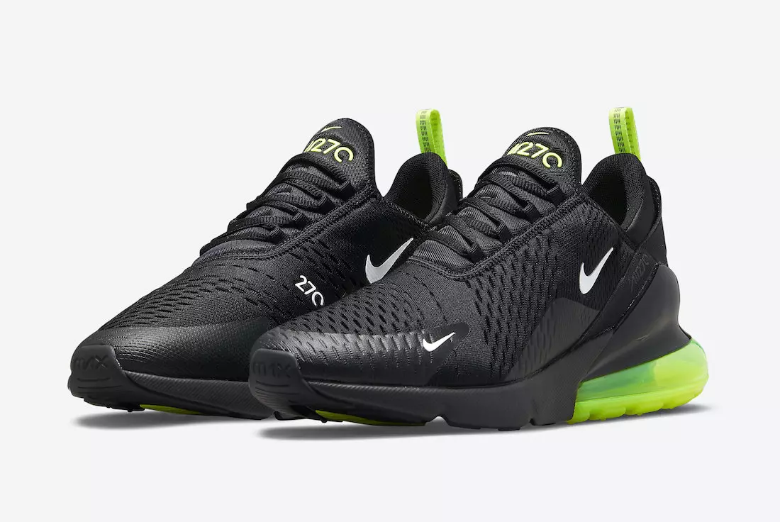 Nike Air Max 270 Black Neon DO6392-001 ဖြန့်ချိသည့်ရက်စွဲ