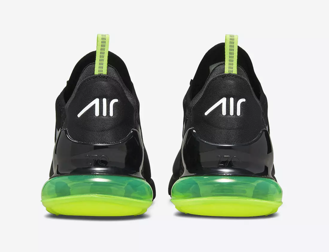 Nike Air Max 270 Black Neon DO6392-001 Julkaisupäivä