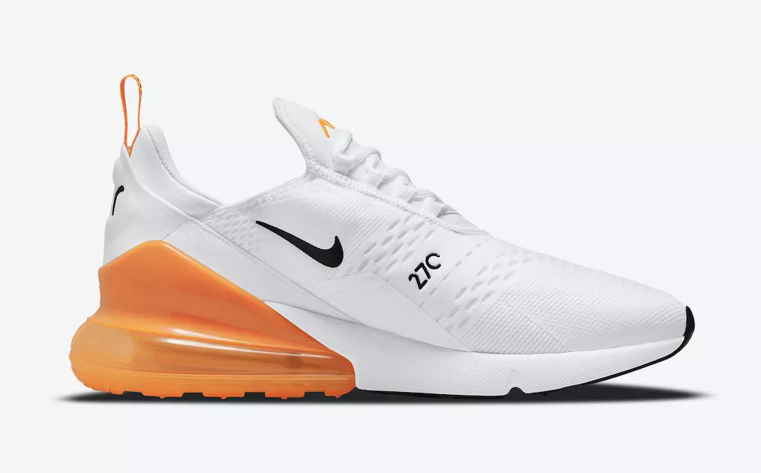 Nike Air Max 270 Creamsicle White Orange DO6392-100 تاريخ الإصدار