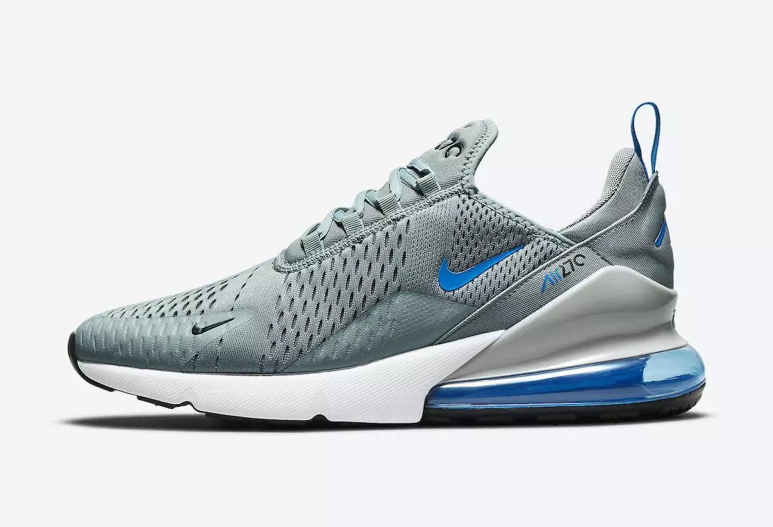 Nike Air Max 270 Grey Blue DN5465-001 Dáta Eisiúna