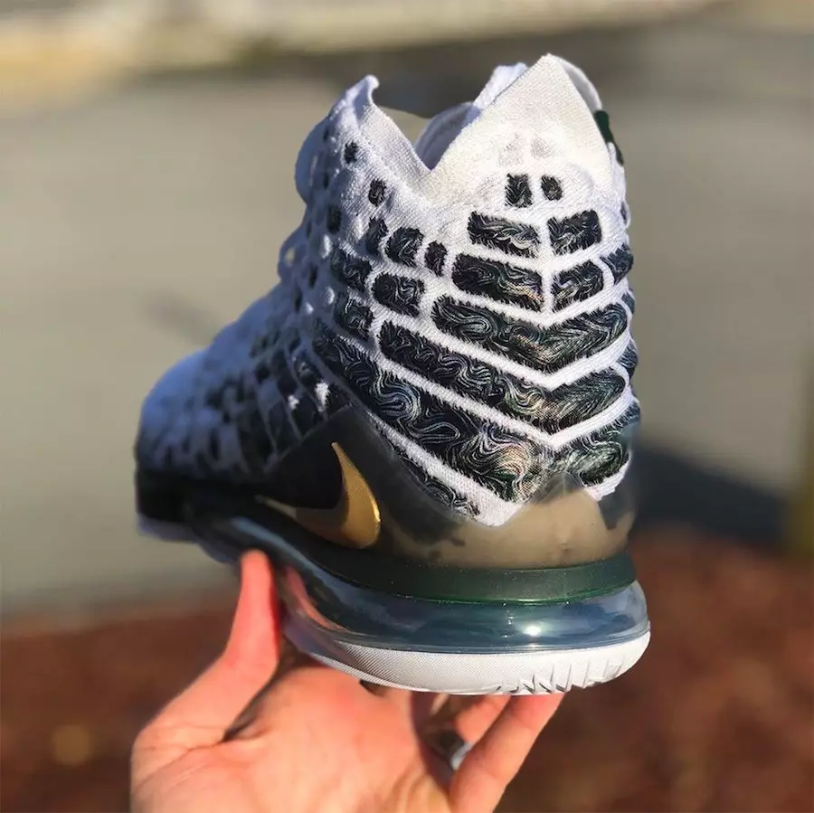 Nike LeBron 17 PE SVSM Ev Beyaz