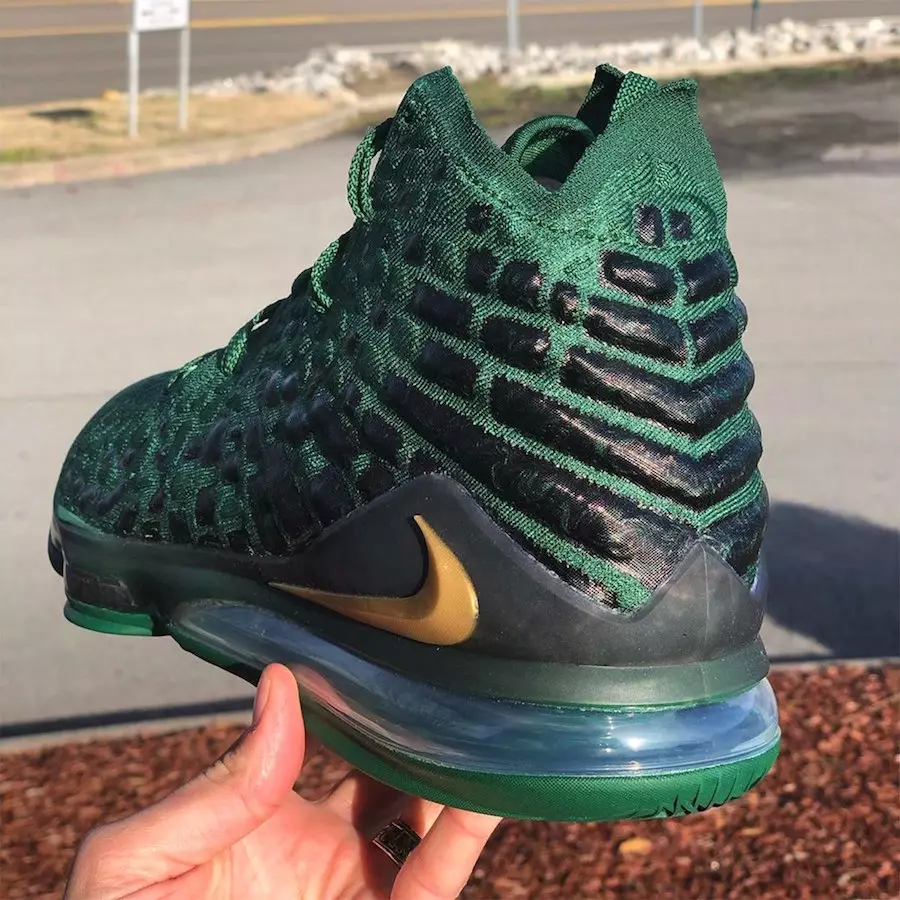 Nike LeBron 17 PE SVSM Wyjazdowy Zielony