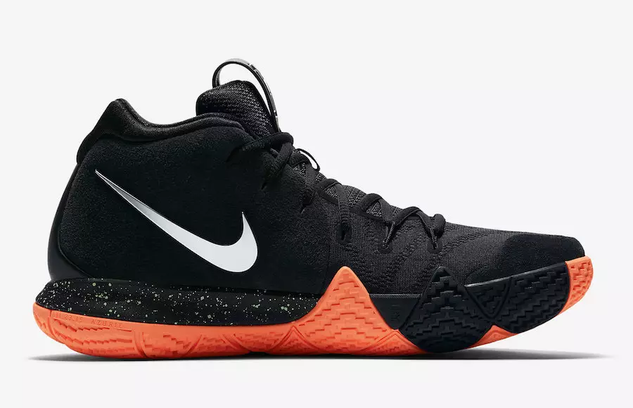 Nike Kyrie 4 Black Silver Orange 943806-010 Datum izdavanja