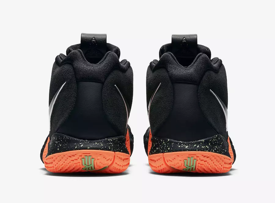 Nike Kyrie 4 Black Silver Orange 943806-010 Izdošanas datums