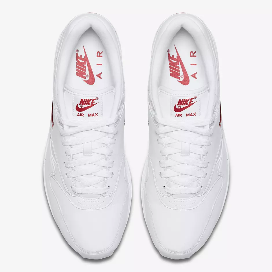 Nike Air Max 1 Premium SC Jewel White Red Дата на издаване