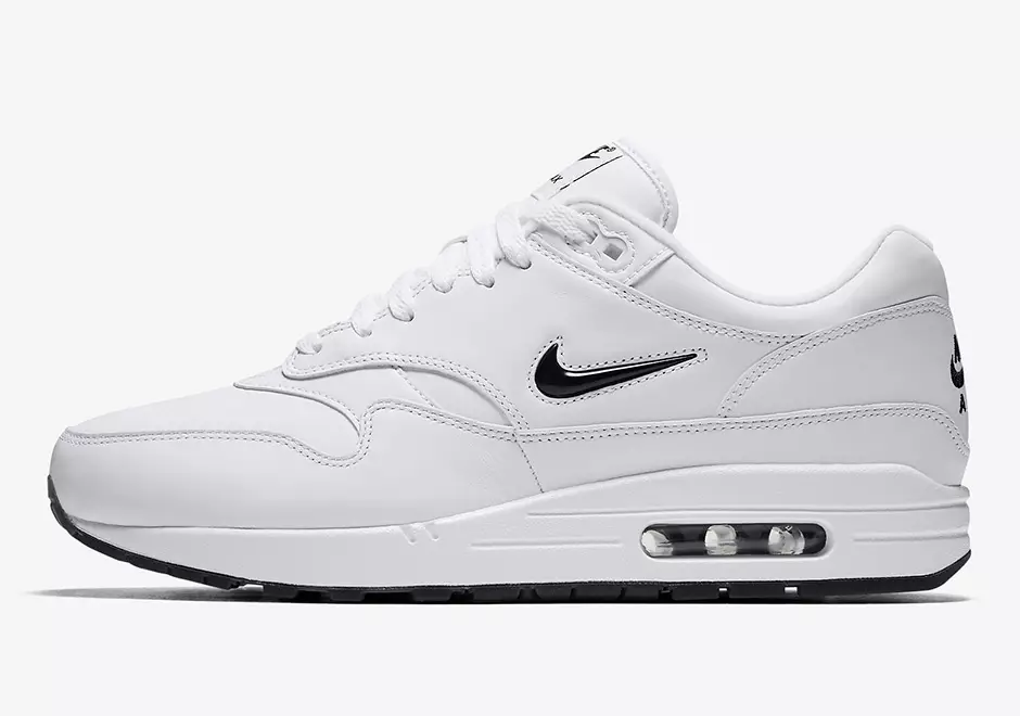 Nike Air Max 1 Premium SC Jewel White Black Chiqarilgan Sana