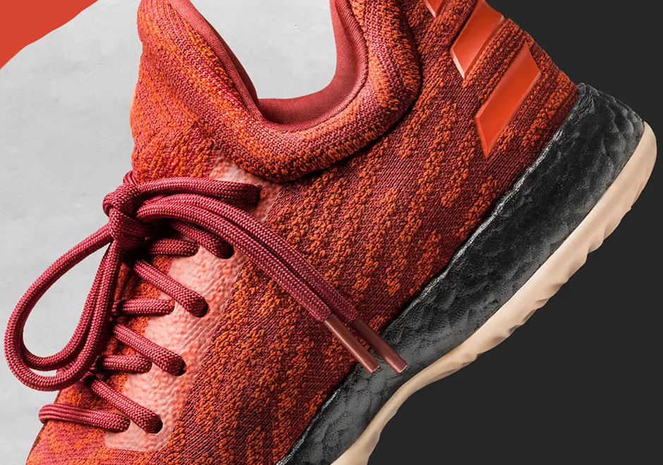 adidas Harden LS Fast Life Aħmar Oranġjo