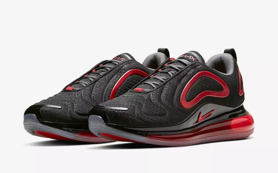 Nike Air Max 720 Black Red CN9833-001 Dátum vydania