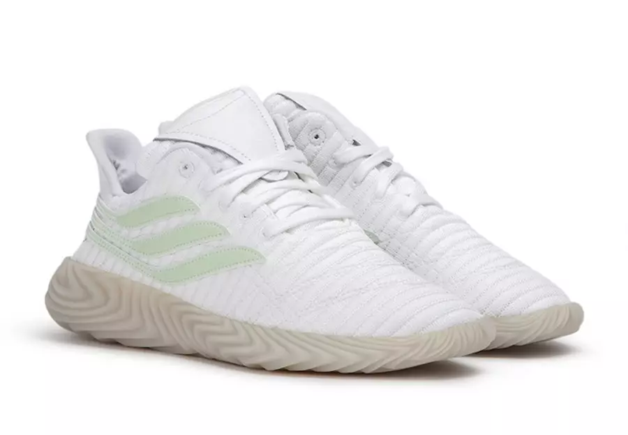 تاریخ انتشار adidas Sobakov White Aero Green B41966