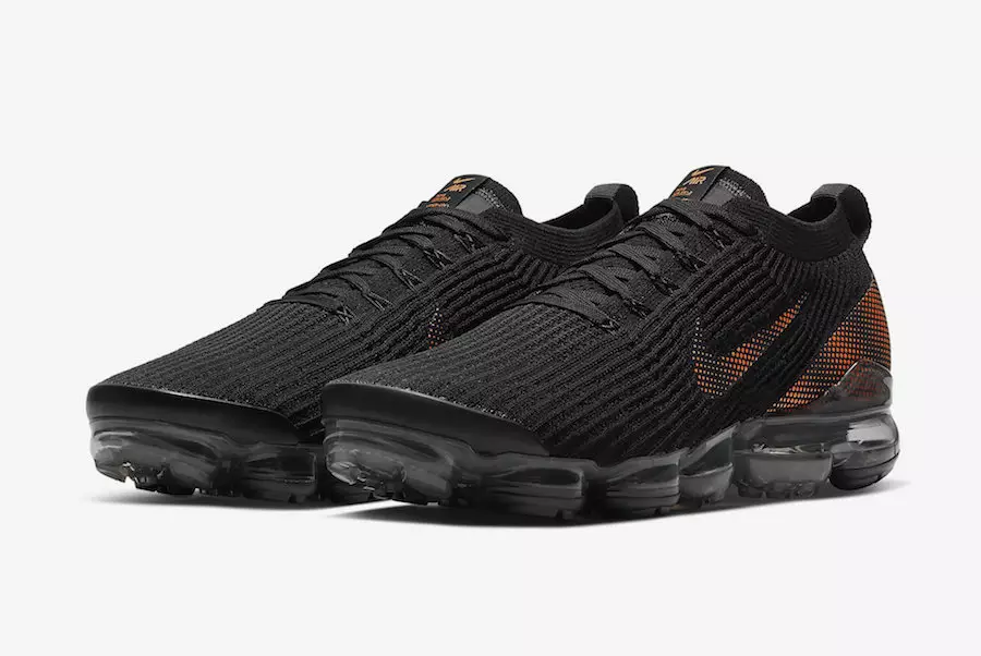 Nike Air VaporMax 3.0 Negras Naranja Total CU1926-001 Fecha de lanzamiento