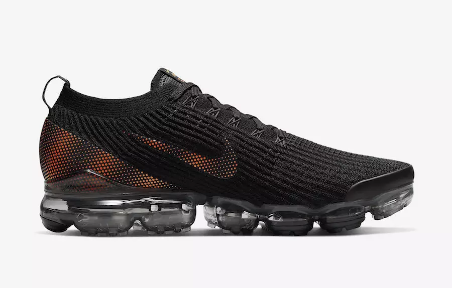 Nike Air VaporMax 3.0 Negras Naranja Total CU1926-001 Fecha de lanzamiento