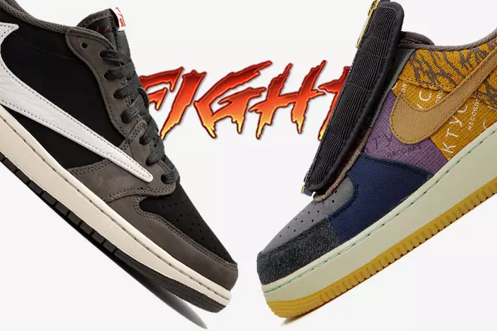 Bedre Travis Scott Release: Air Jordan 1 Low eller Nike Air Force 1 Low 2601_1