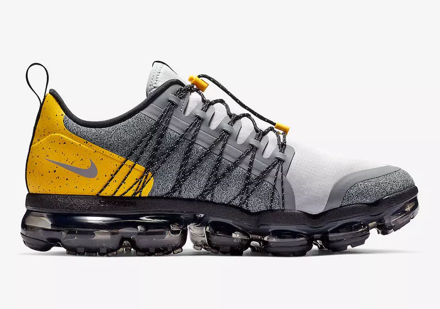 Nike Air VaporMax Run Utility Wolf Cinza Amarillo AQ8810-010