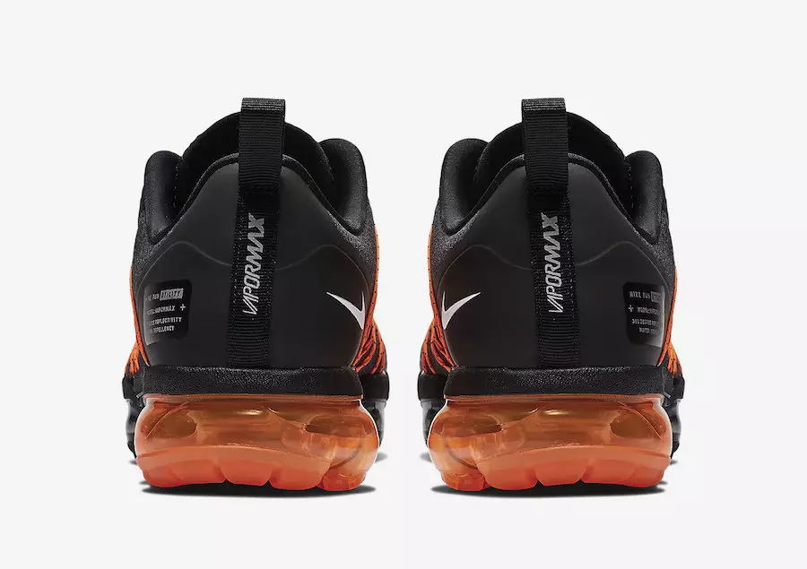 Nike Air VaporMax Utility Black Orange AQ8810-005 Tarehe ya Kutolewa