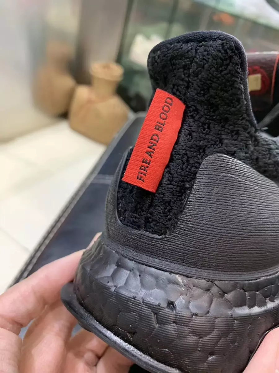 adidas Ultra Boost Game of Thrones House of Targaryen Data ta' Ħruġ tan-Nar u tad-Demm