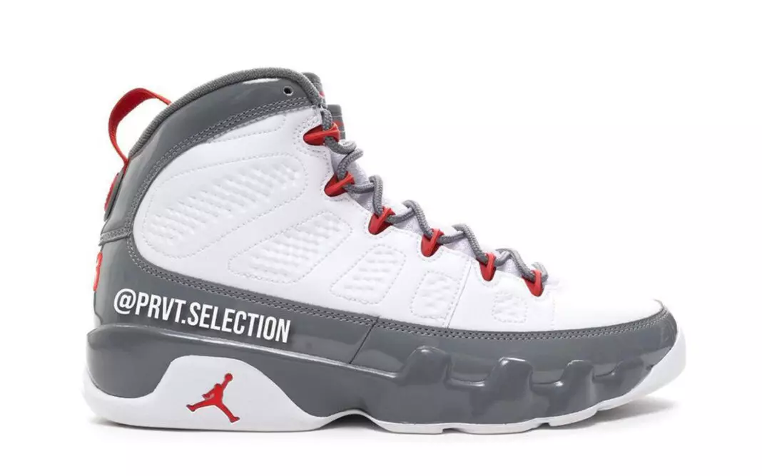 Air Jordan 9 Fire Red Cool Grey CT8019-162 Väljalaskekuupäev