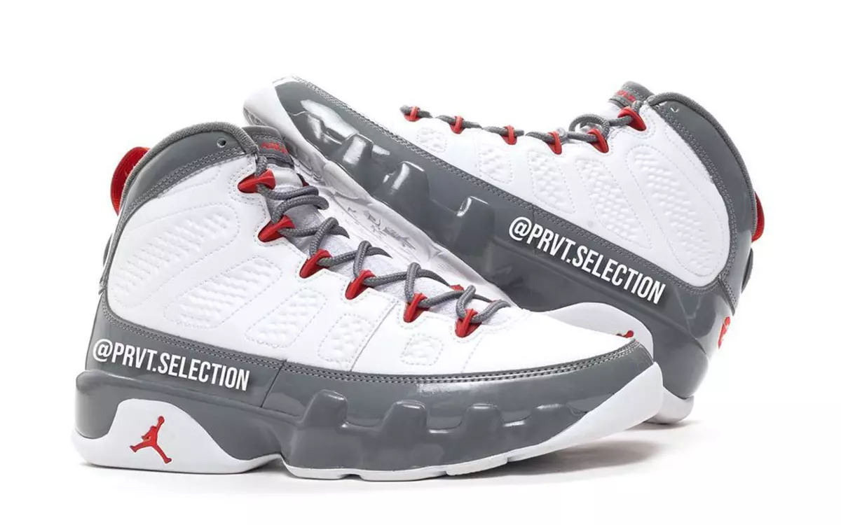 Air Jordan 9 Fire Red Cool Grey CT8019-162 Data e Publikimit