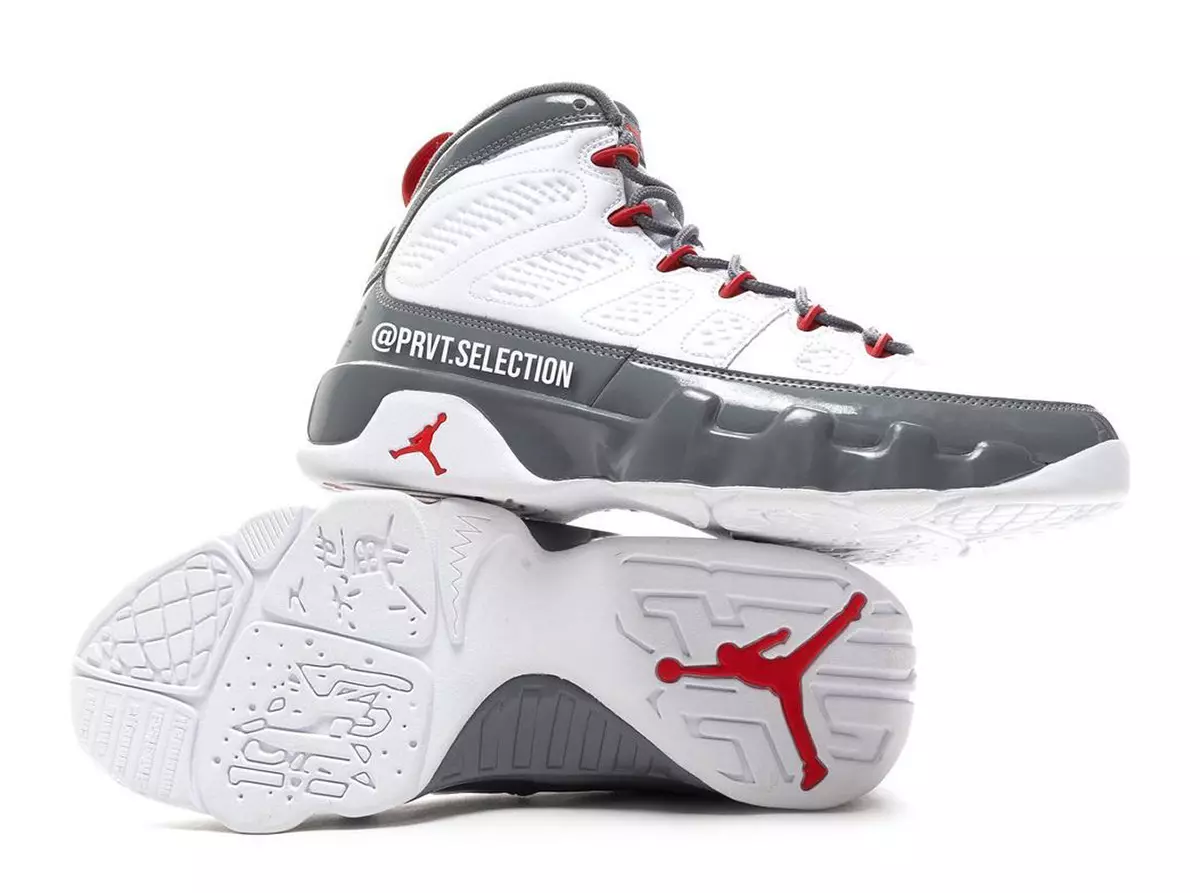 Air Jordan 9 Fire Red Cool Gray CT8019-162 Чыгарылган датасы