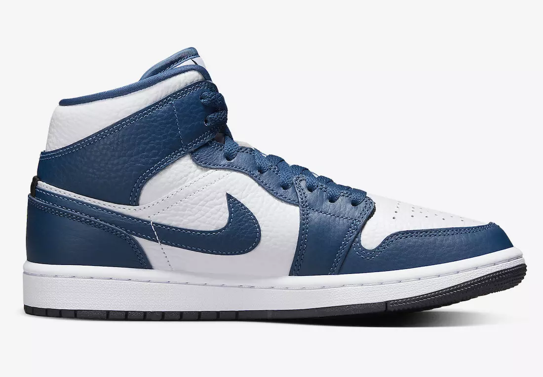 Air Jordan 1 Mid Split Көк Қара Ақ DR0501-401 Шығарылым күні