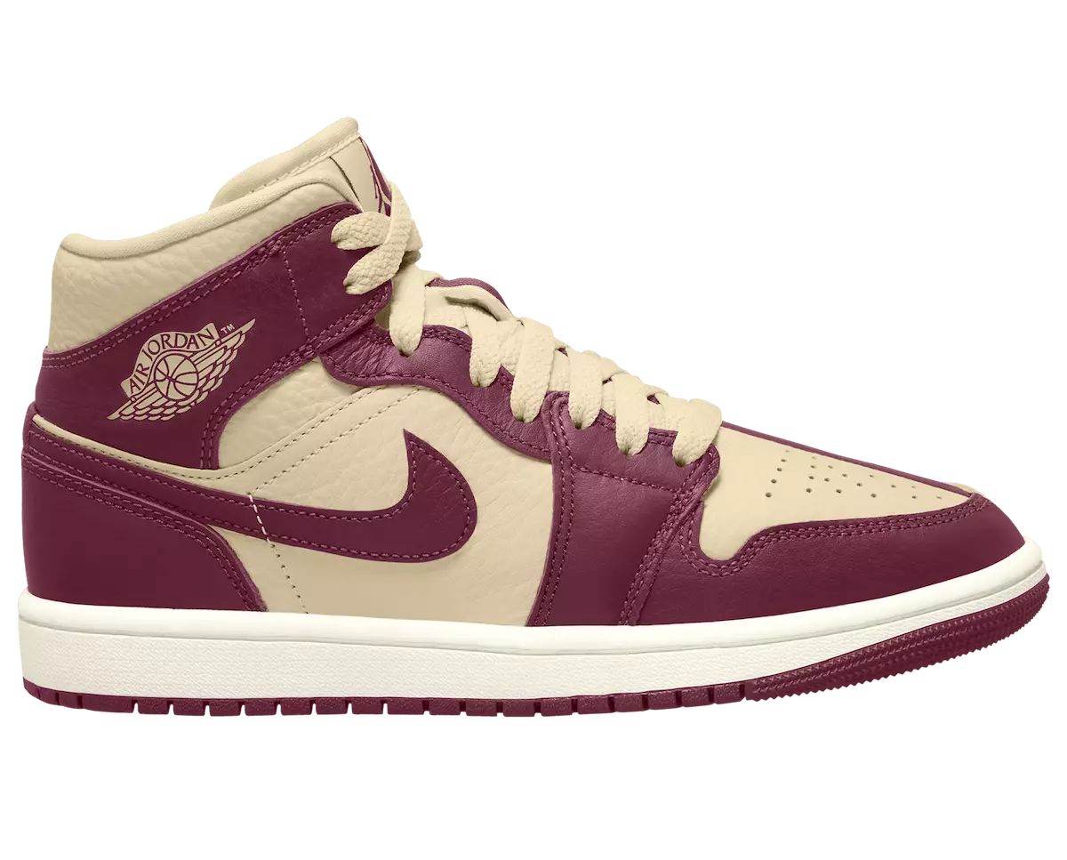 Air Jordan 1 Mid Split Beach Cherrywood DV9872-200 Fecha de lanzamiento