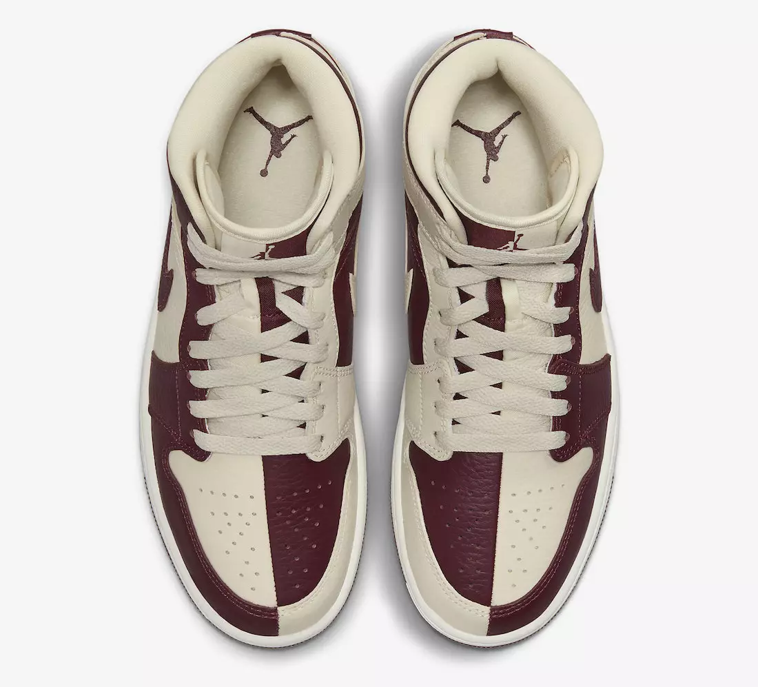 Air Jordan 1 Mid Split Beach Cherrywood DR0501-200 Data de llançament